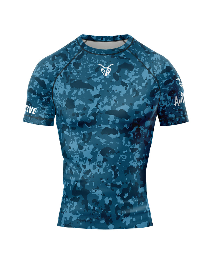 Antbition – Navy Comba(n)t – Short Sleeve Rashguard