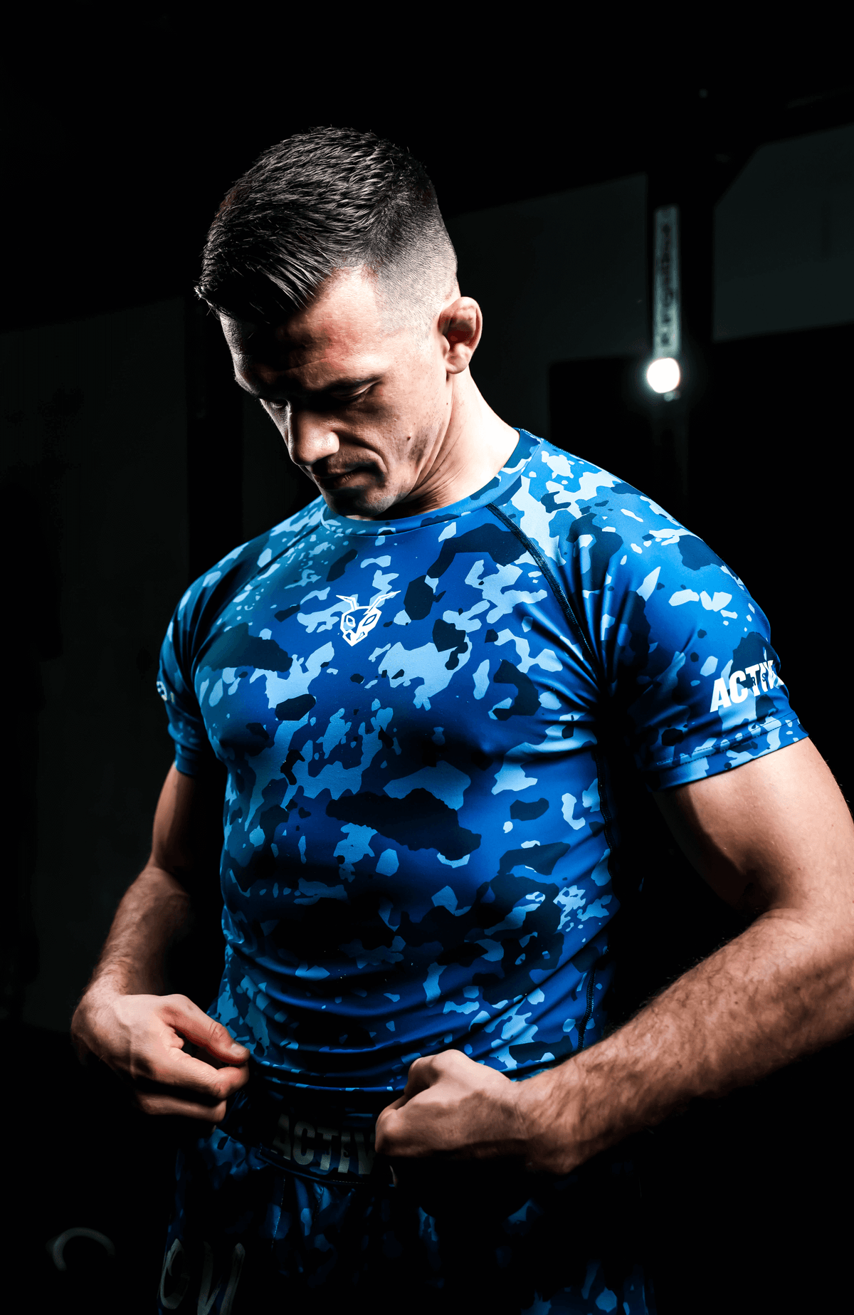 Antbition – Navy Comba(n)t – Short Sleeve Rashguard