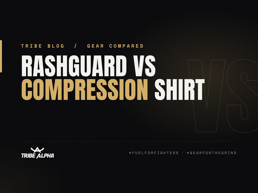 Rashguard vs compression shirt vs T-shirt for no-gi cover