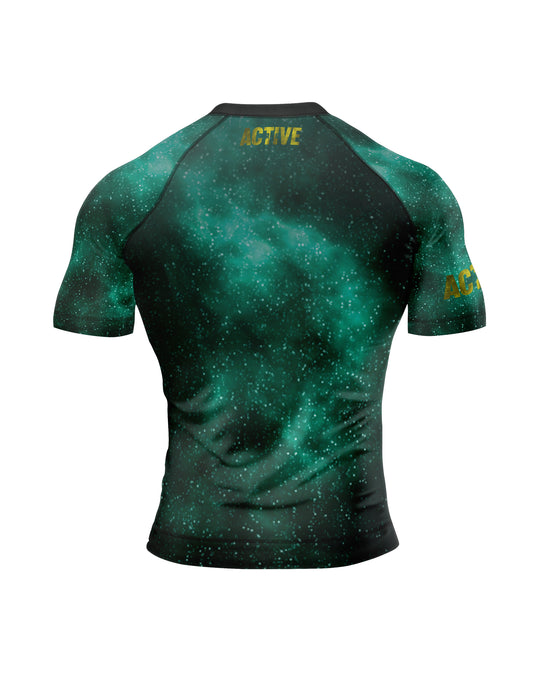 Rashguard - kratki rokavi 10thPlanet - Northern Lights #2 M/Ž
