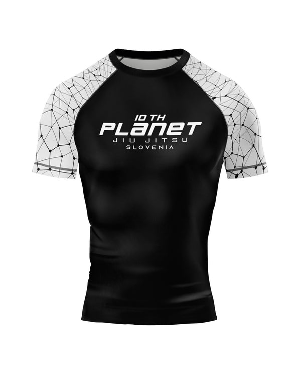 10th Planet – White Belt – Short Sleeve Ranked Rashguard