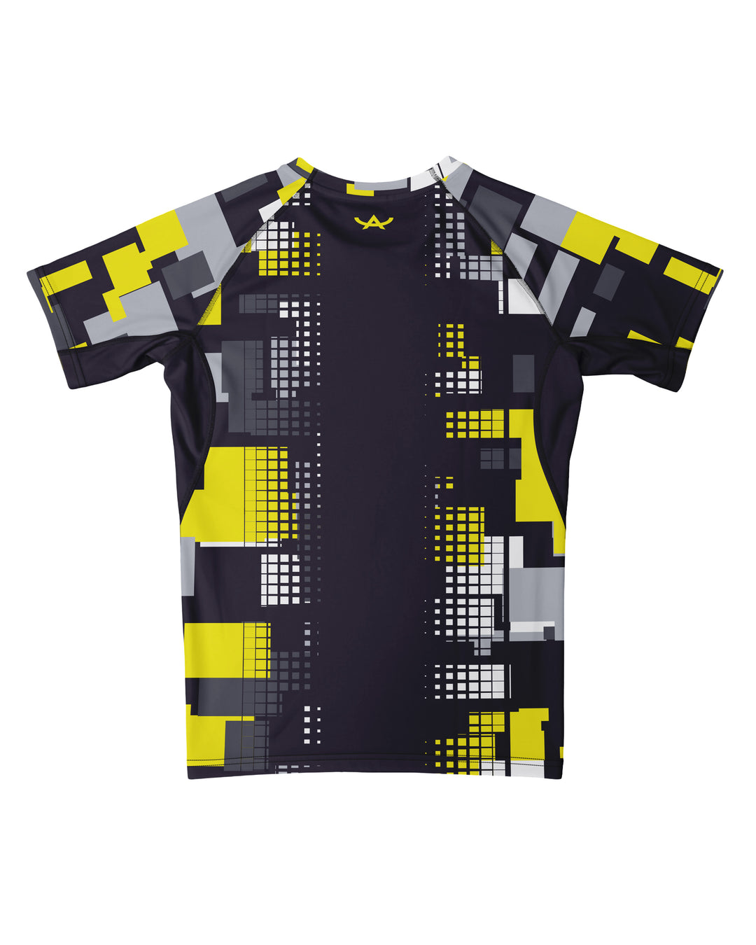10th Planet – 10P Blocks – Kids Short Sleeve Rashguard