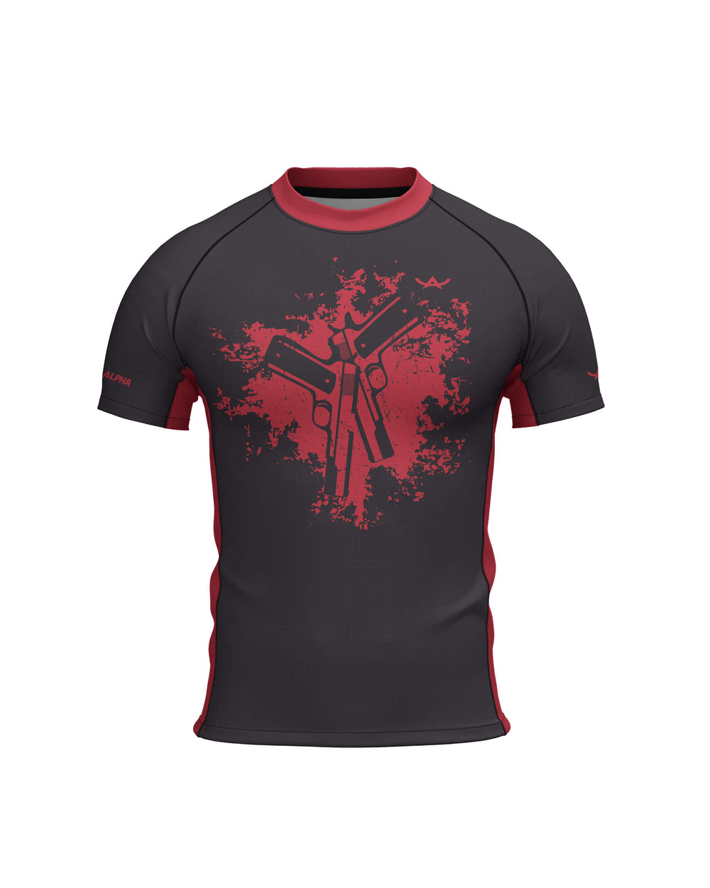 Rashguard - Short Sleeves 2 Guns