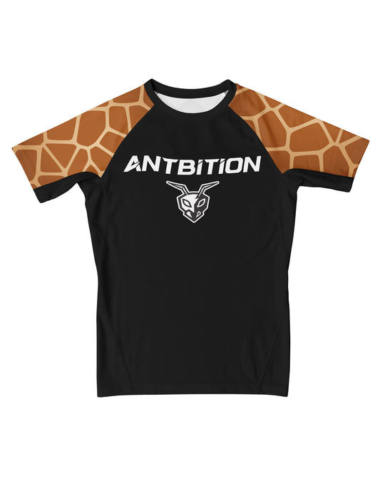 Rashguard - kratki rokavi Antbition - Giraffe M/Ž