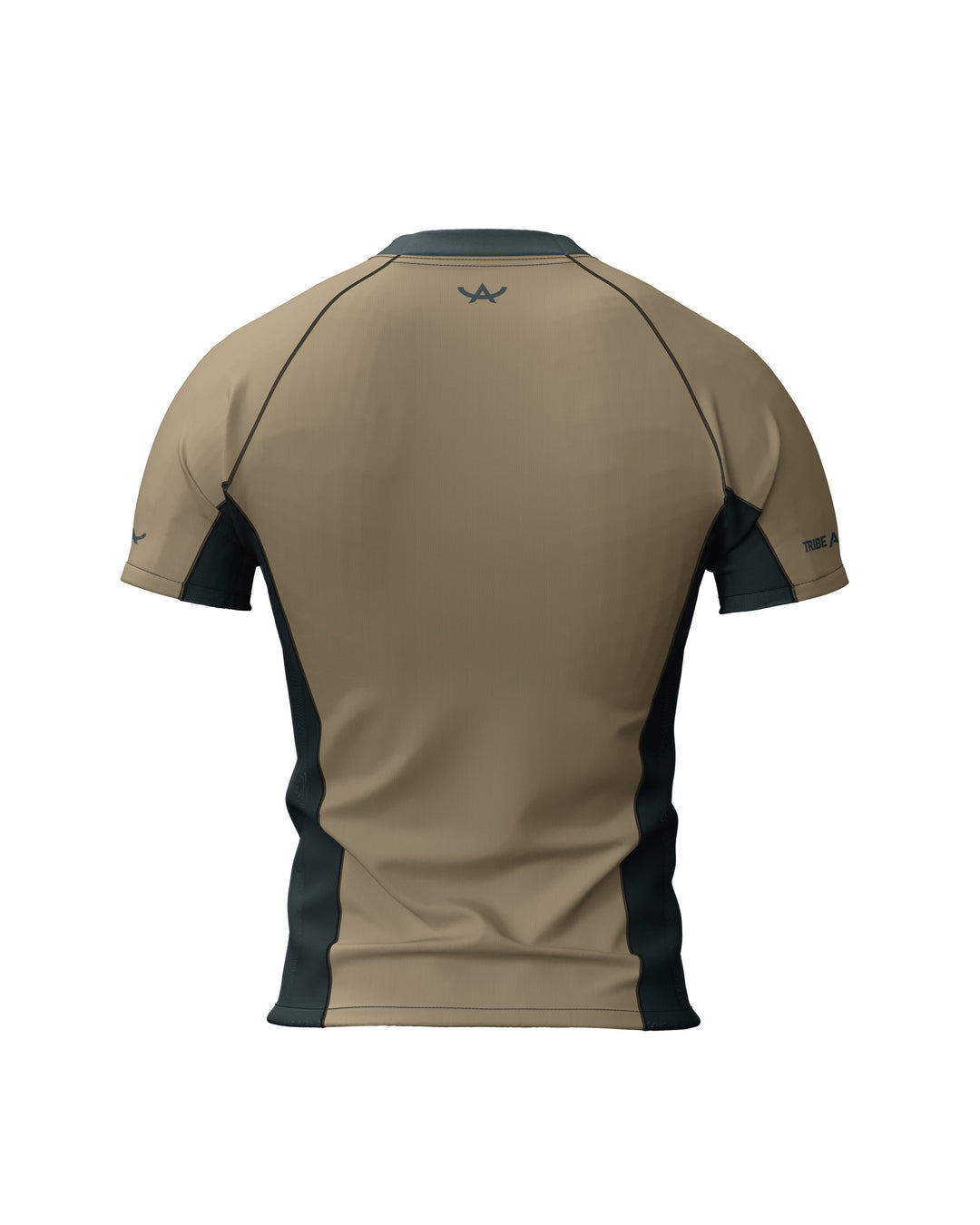 Tribe Alpha – Rashguard - Short Sleeves Ghost Division (Beige) – prikaz 2