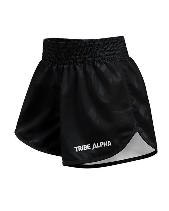 Tribe Alpha Muay Thai Shorts - OG Black