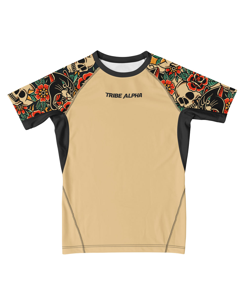 Tribe Alpha – Rashguard DDLM Blood Rose #2 - Short Sleeves M/F – prikaz 1