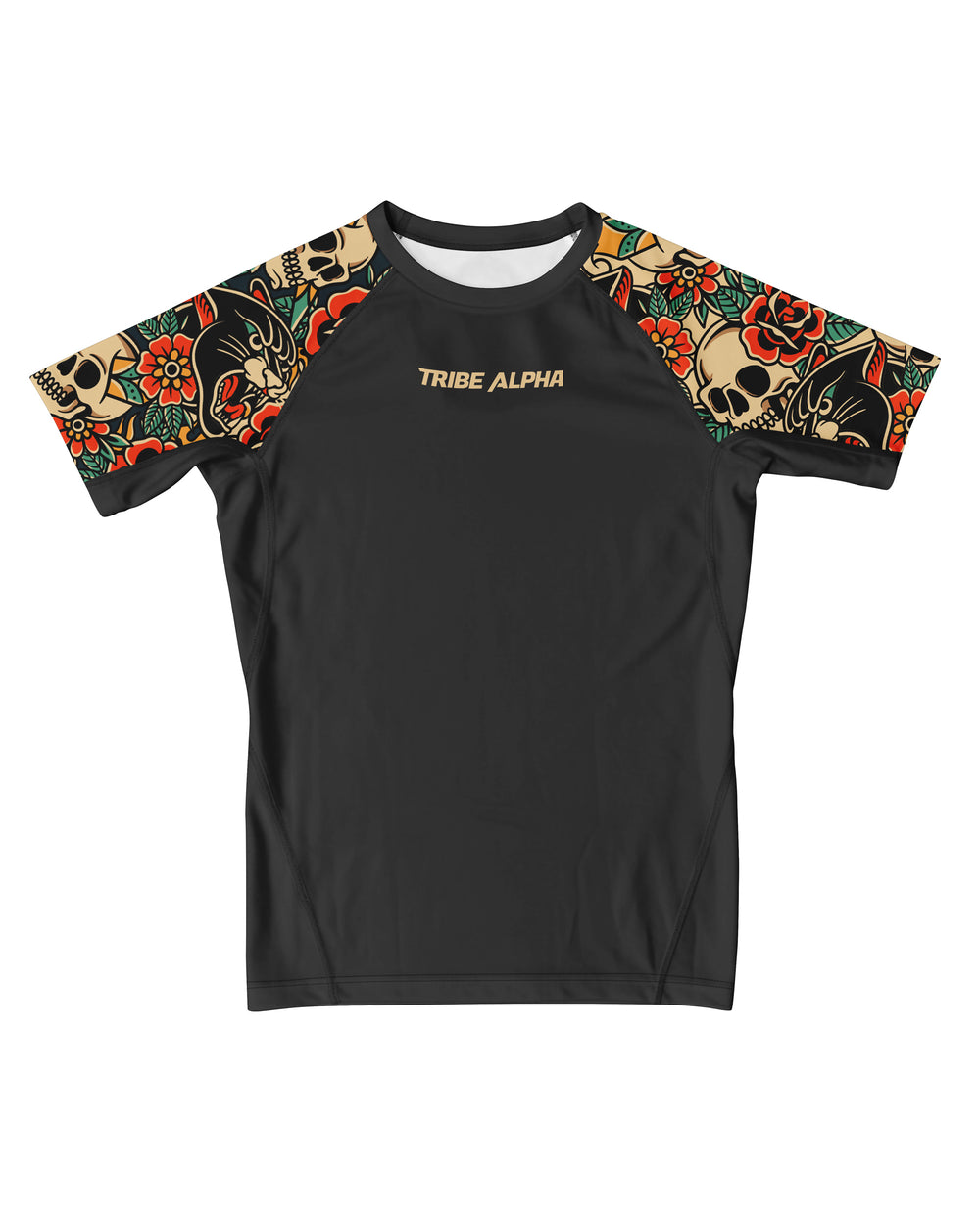 Tribe Alpha – Rashguard DDLM Blood Rose #1 - Short Sleeves M/F – prikaz 1