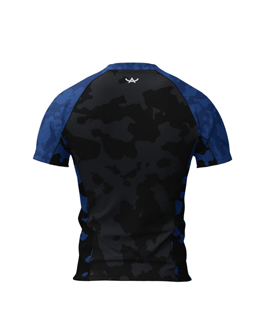 Ranked Rashguard - Short Sleeves - Unit: Blue