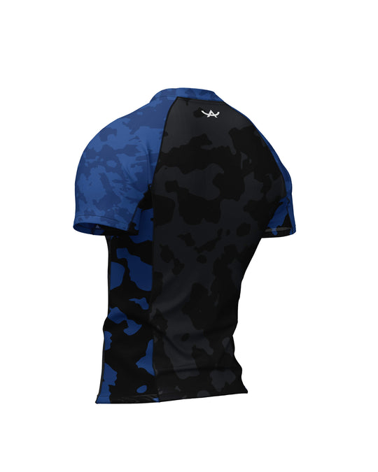 Ranked Rashguard - Short Sleeves - Unit: Blue