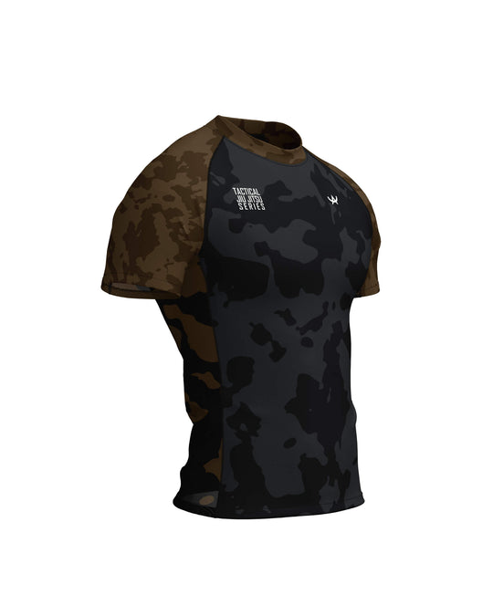 Ranked Rashguard – Kurzarm – Unit: Brown