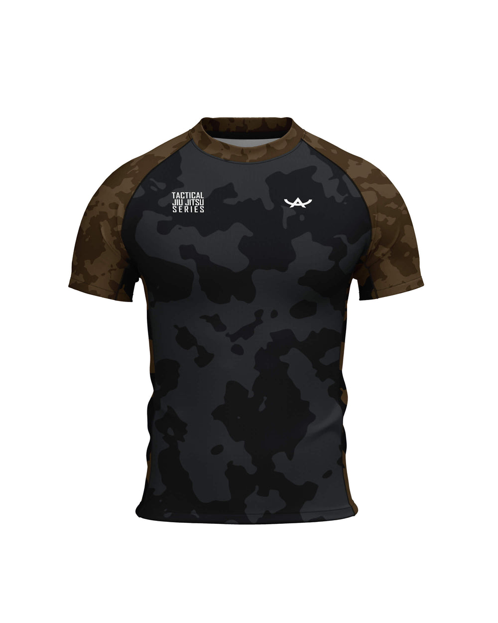 Ranked Rashguard - Short Sleeves - Unit: Brown