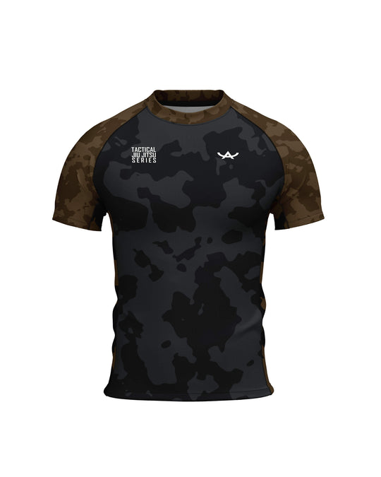 Ranked Rashguard – Kurzarm – Unit: Brown
