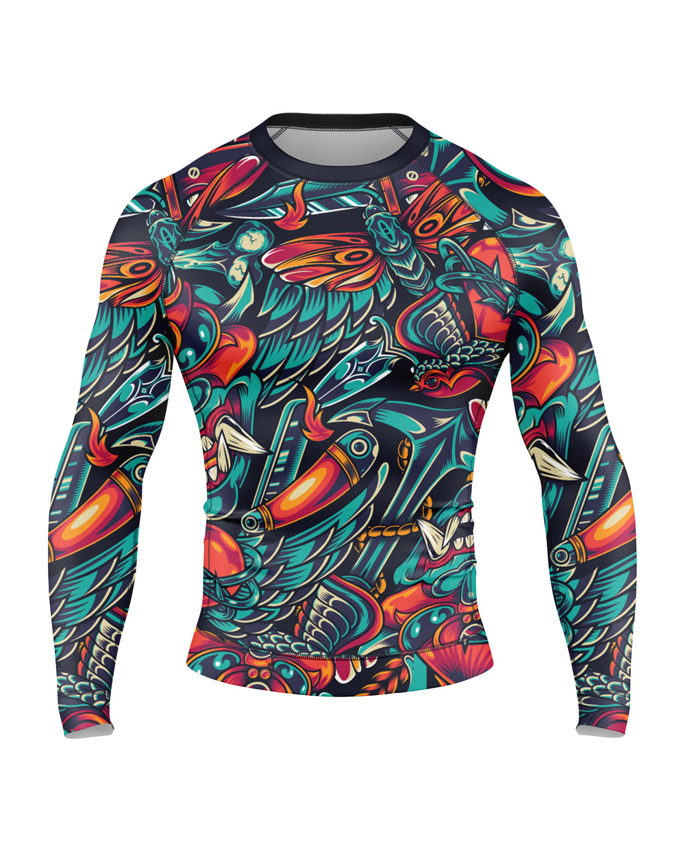 Tribe Alpha – Rashguard Psychedelic Chaos – prikaz 1