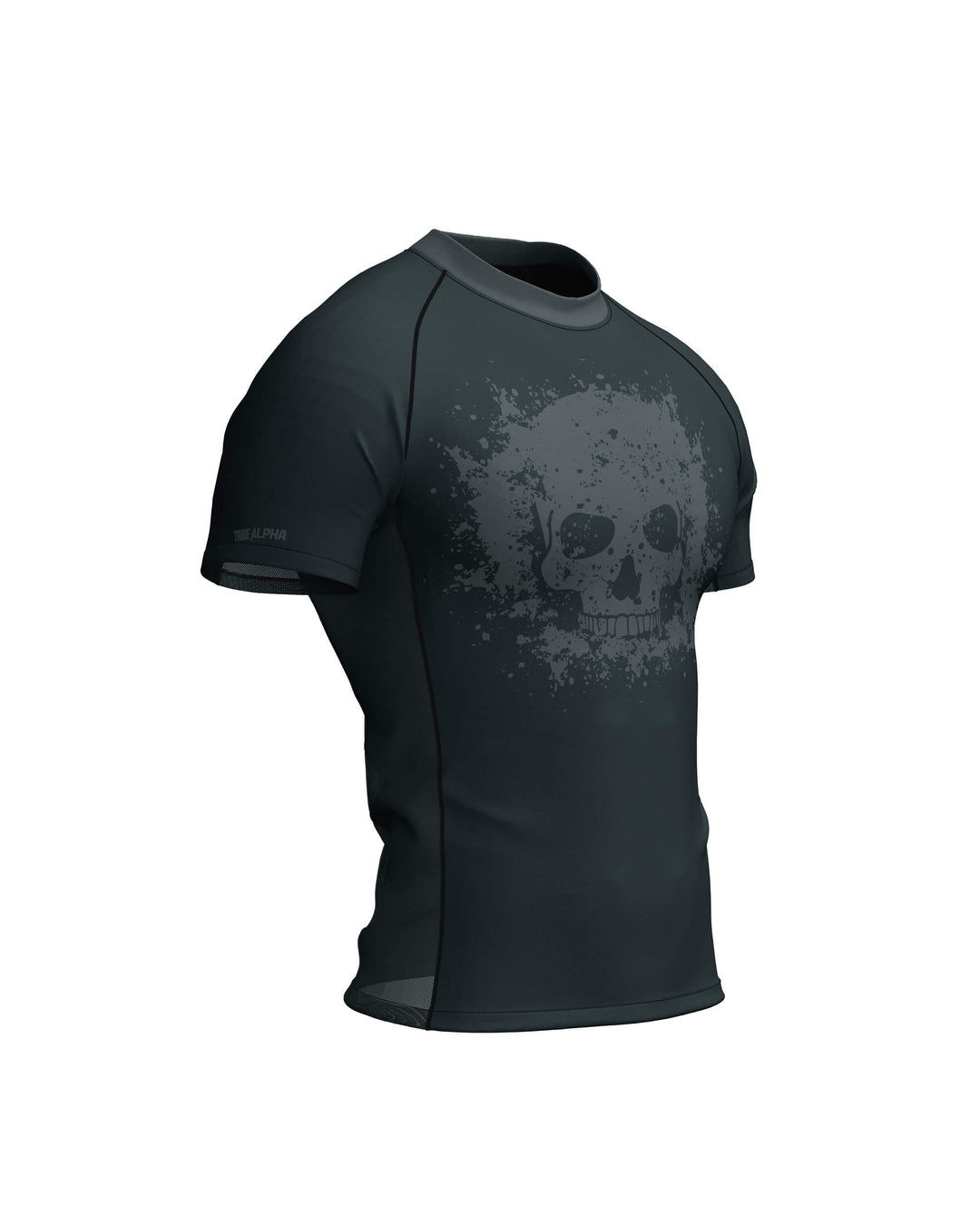 Tribe Alpha – Rashguard - Short Sleeves Ghost Division (Dark Green) – prikaz 1