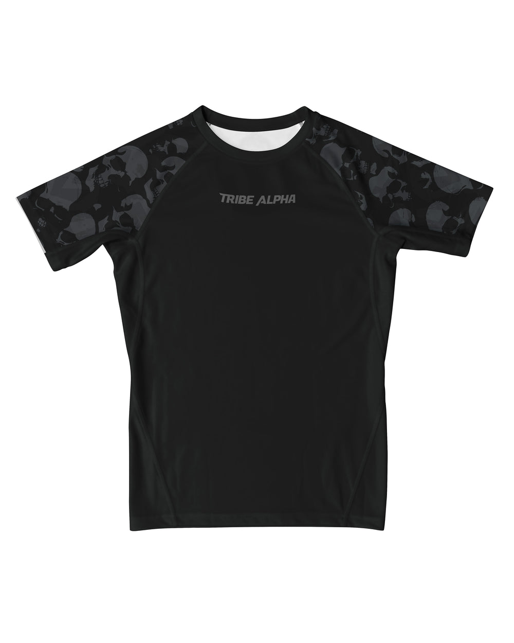 Tribe Alpha – Rashguard DDLM Dead Calm - Black - Short Sleeves M/F – prikaz 1