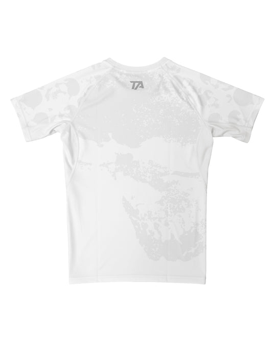 Rashguard DDLM Dead Calm - White - Short Sleeves M/Ž