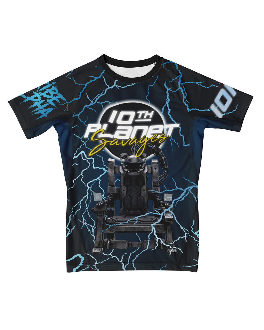 Rashguard - Short/Long Sleeves 10thPlanet Savages - Electric Chair M/F