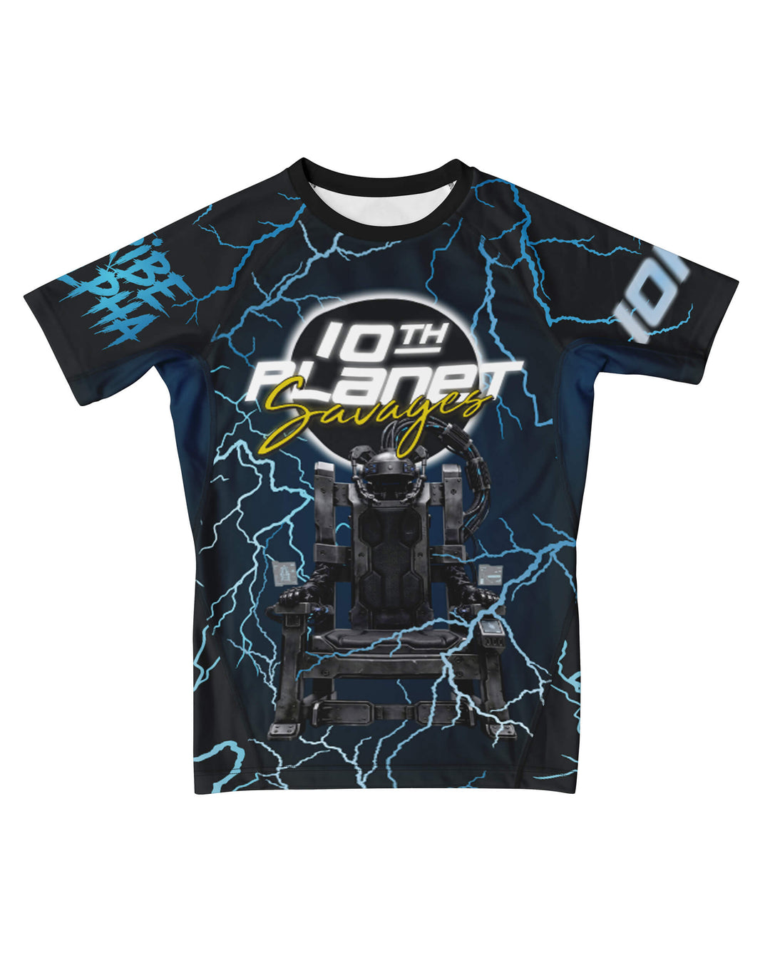 Rashguard - Short/Long Sleeves 10thPlanet Savages - Electric Chair M/F