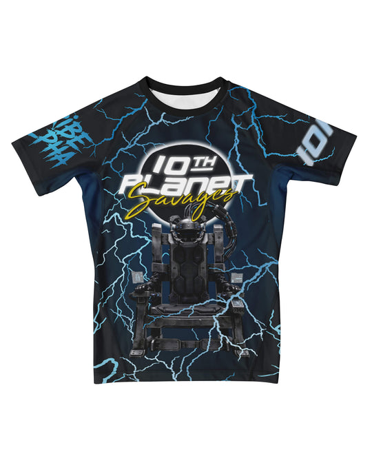 Rashguard - Short/Long Sleeves 10thPlanet Savages - Electric Chair M/F