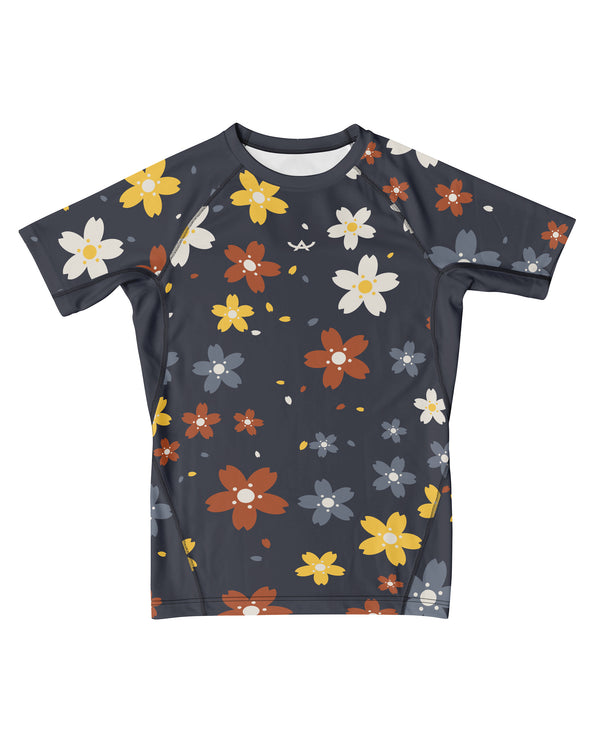 Tribe Alpha – Flowers in New York – Short Sleeve Rashguard