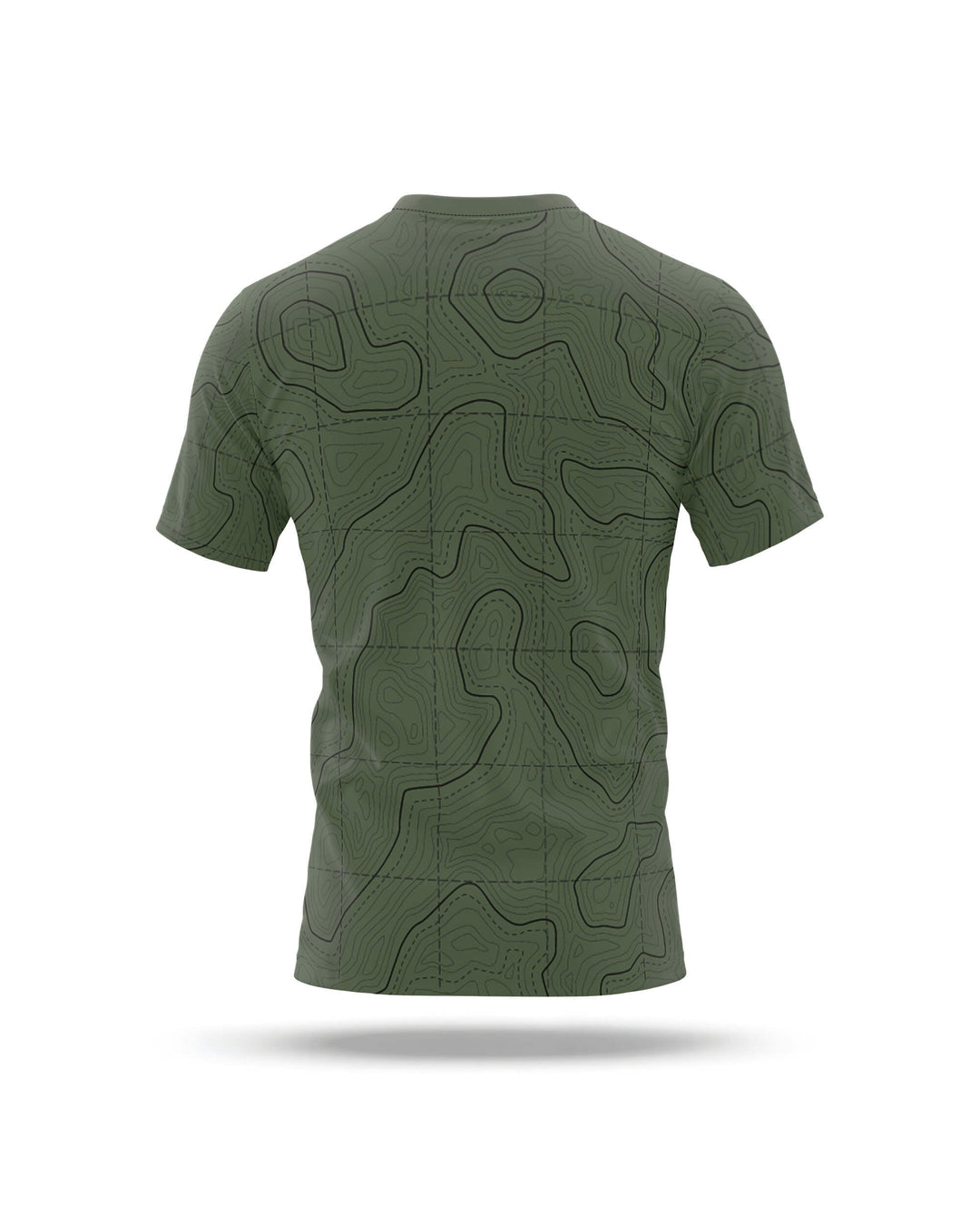 Funktionelles Trainingstrikot – Army Gridline M/F