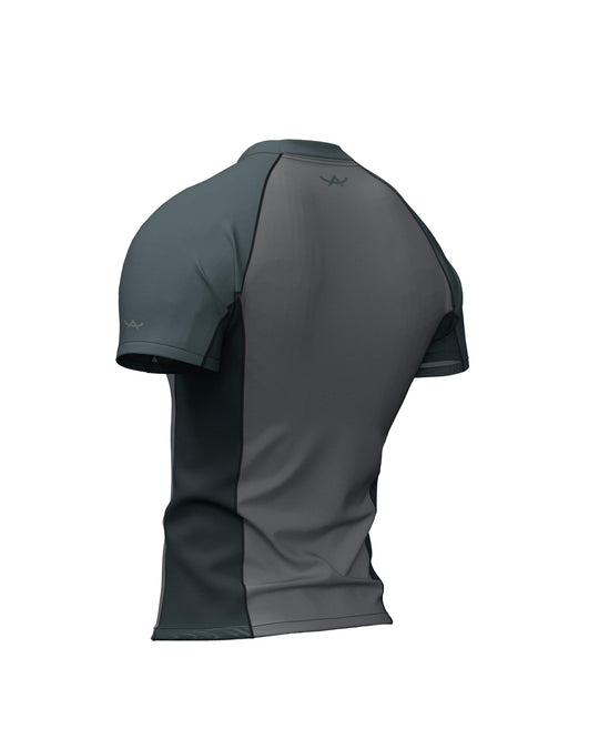 Tribe Alpha – Rashguard - Short Sleeves Ghost Division (Grey) – prikaz 3