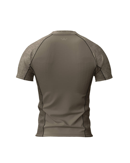 Tribe Alpha – Rashguard - Short Sleeves Supply Drop (Desert) – prikaz 2
