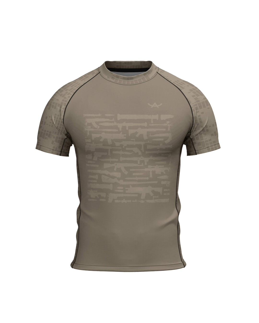 Tribe Alpha – Rashguard - Short Sleeves Supply Drop (Desert) – prikaz 3