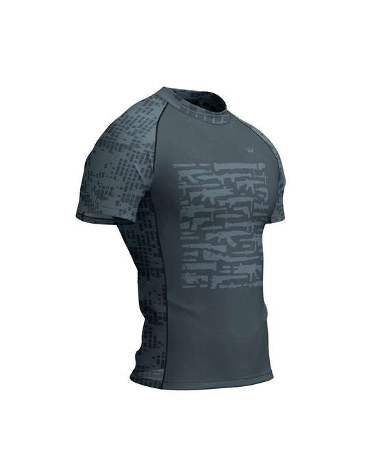Tribe Alpha – Rashguard - Short Sleeves Supply Drop (Moss) – prikaz 1