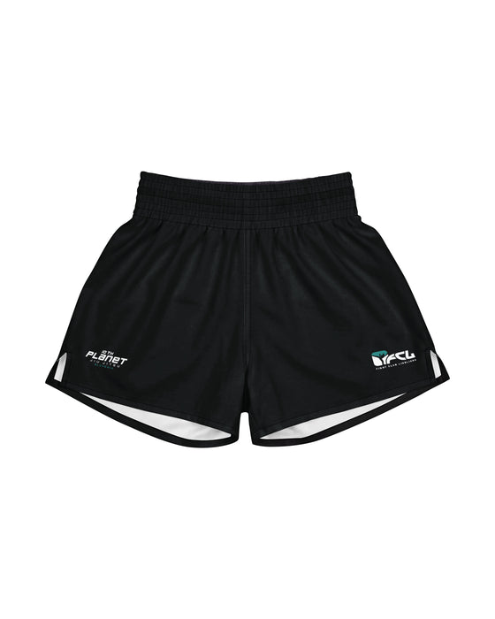 10th Planet x FCL – All Black – Hybrid MT Shorts