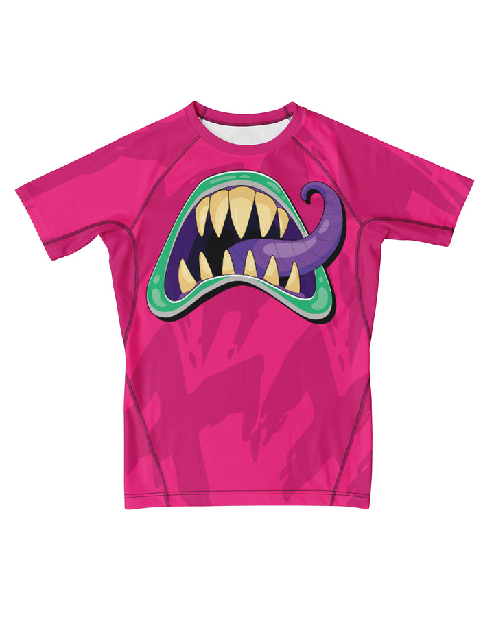 10th Planet – Invaded – Kids Short Sleeve Rashguard