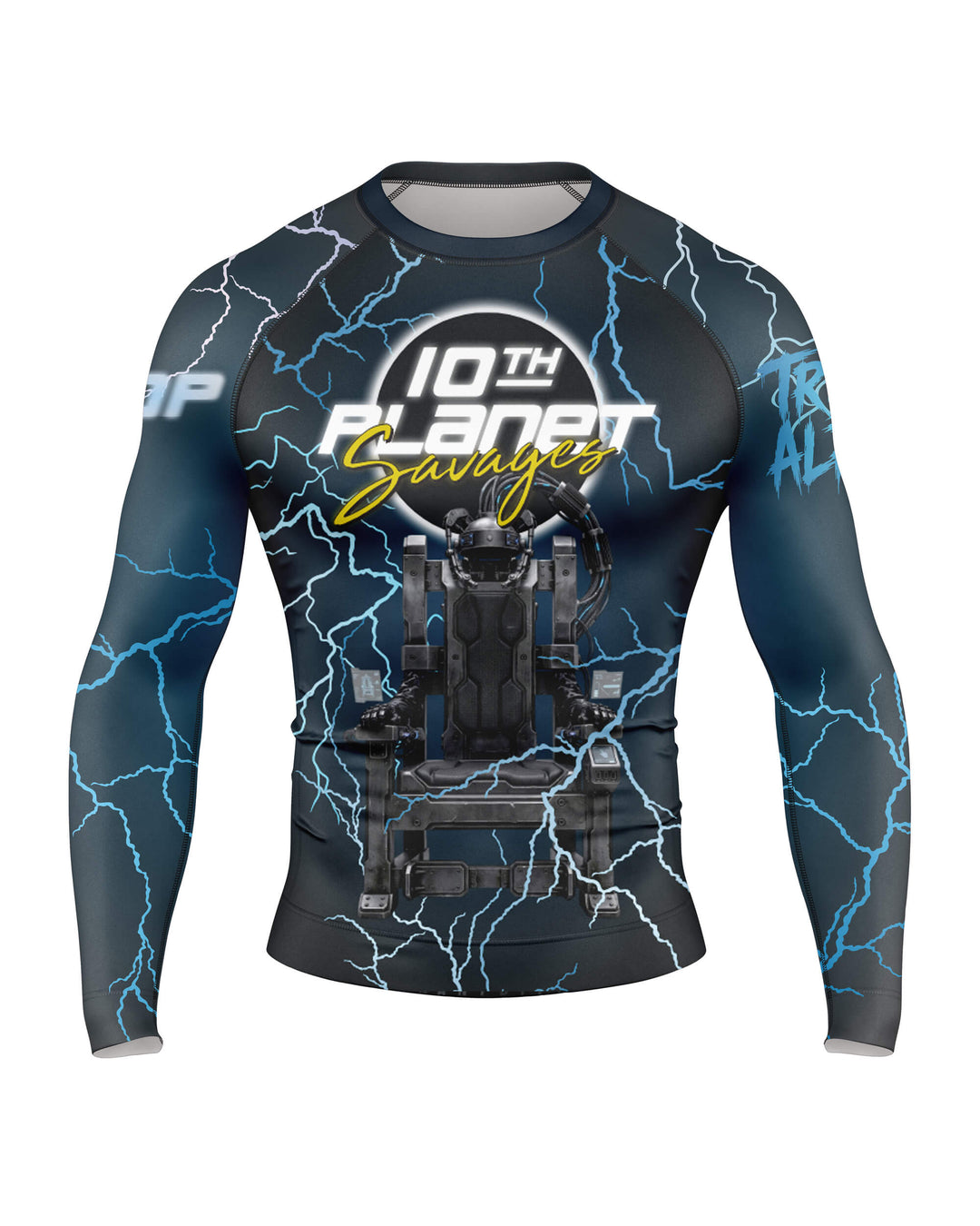 Rashguard - Short/Long Sleeves 10thPlanet Savages - Electric Chair M/F