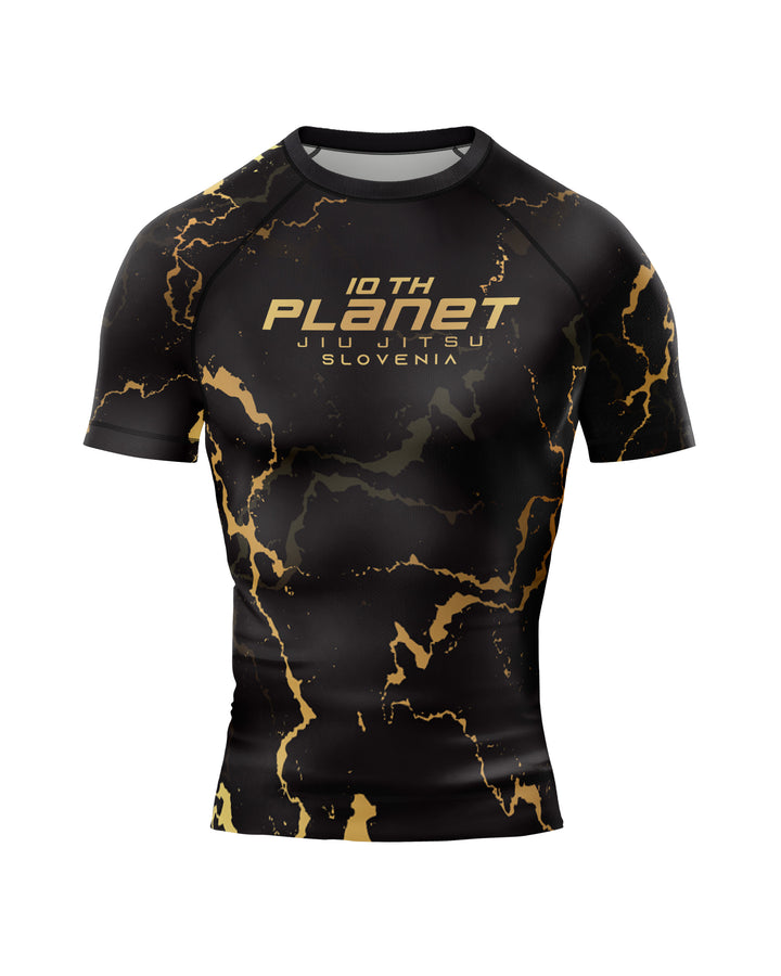 10th Planet – Obsidian (Limited Edition) – Short Sleeve Rashguard