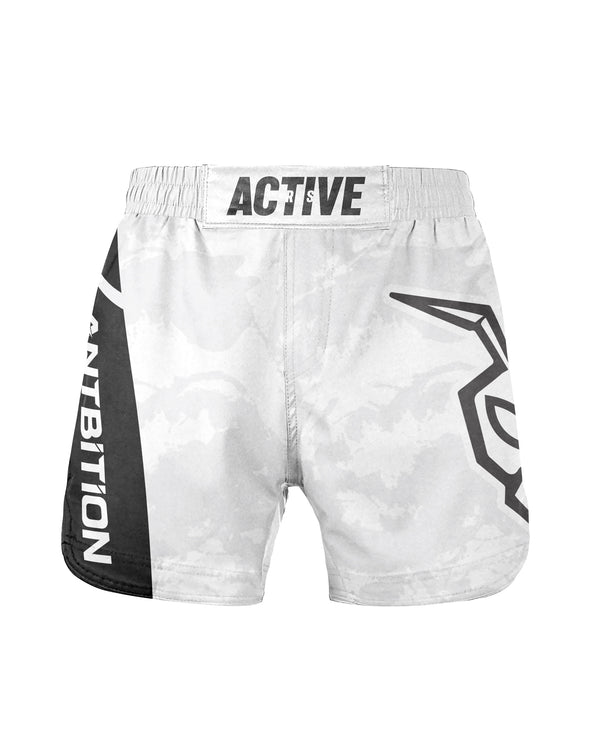Antbition – OG White – MMA Shorts