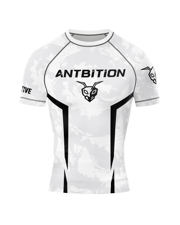 Antbition – OG (White) – Short Sleeve Rashguard