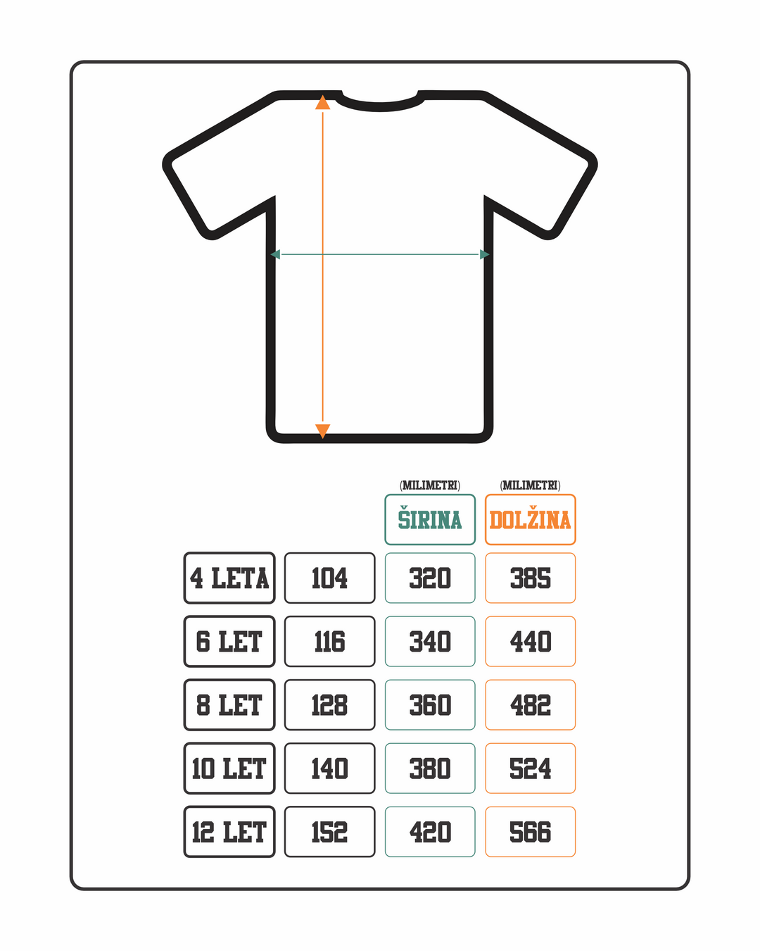 Otroška funkcijska/trening majica Antbition - OG White (unisex)