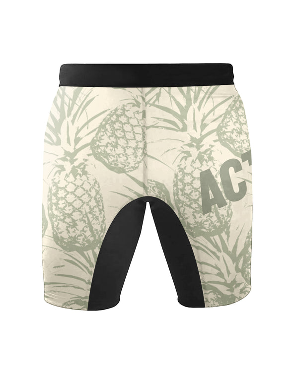 Tribe Alpha – Pineapple – Compression Shorts
