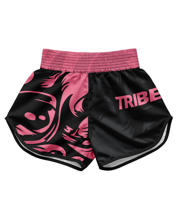Tribe Alpha Muay Thai Shorts - Pink Shadow