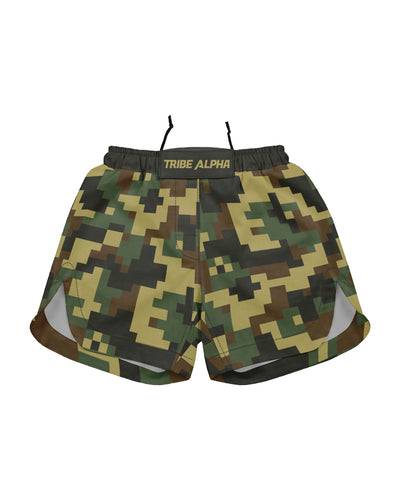 MMA Fight Shorts Pixel Recon