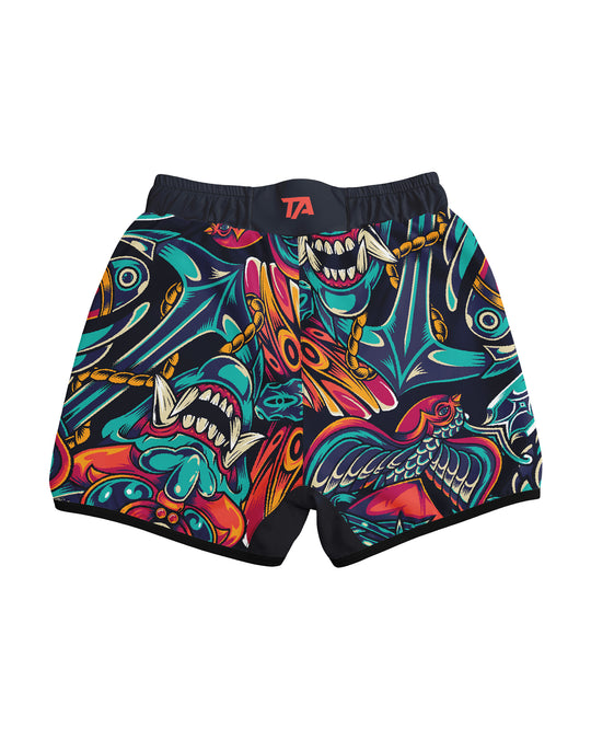 MMA Hlačke Psychedelic Chaos M/Ž