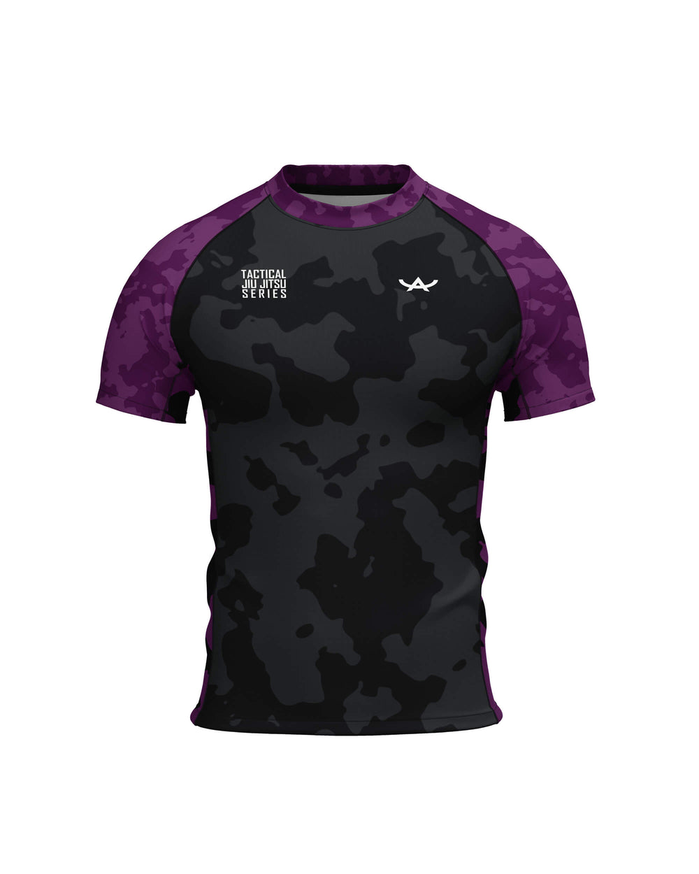 Ranked Rashguard - Short Sleeves - Unit: Purple