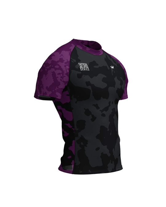 Ranked Rashguard - Short Sleeves - Unit: Purple