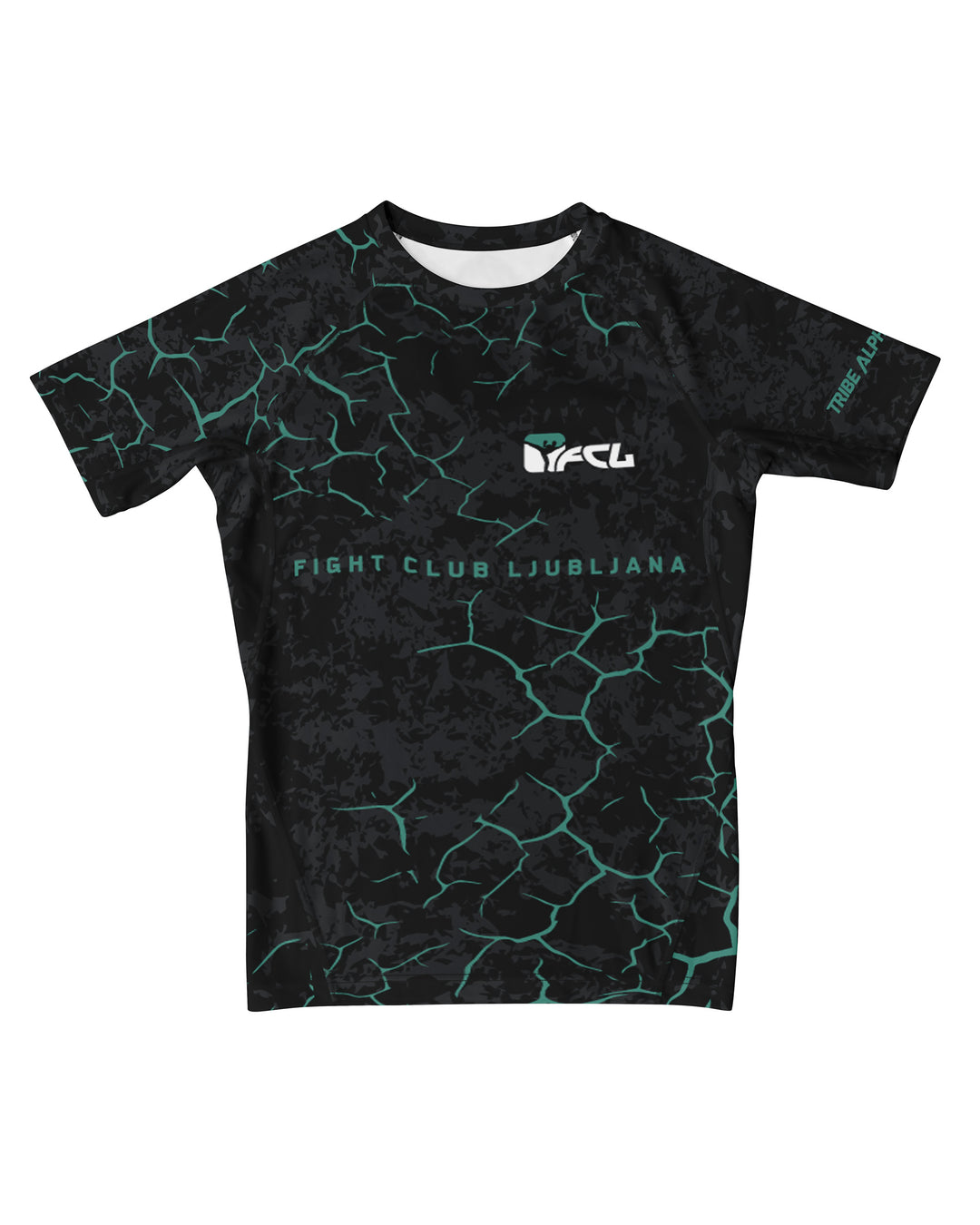 Rashguard - kratki rokavi Fight Club Ljubljana - The Dragon M/Ž (3 Colors)