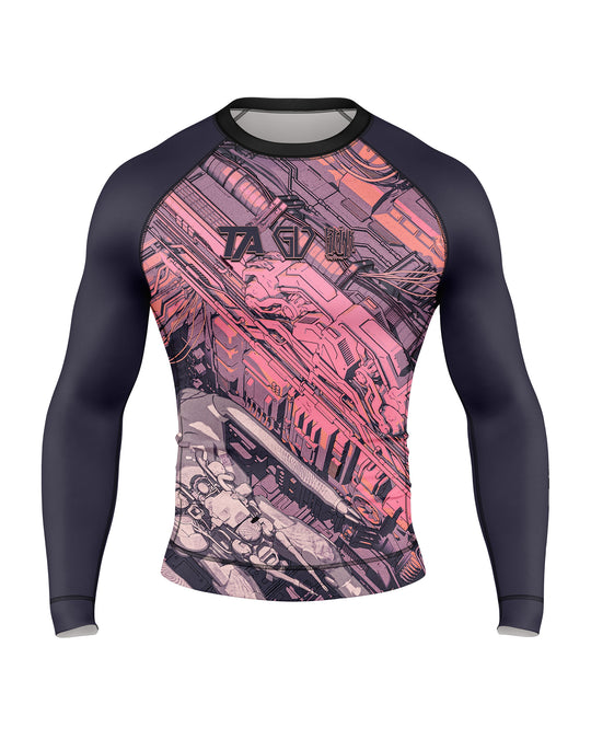 Limited Rashguard by BrINK x Gufe - Long Sleeves - Cyberflow M/Ž