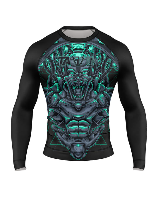 Limited Rashguard by BrINK x Gufe - Long Sleeves - Dark Pulse M/Ž