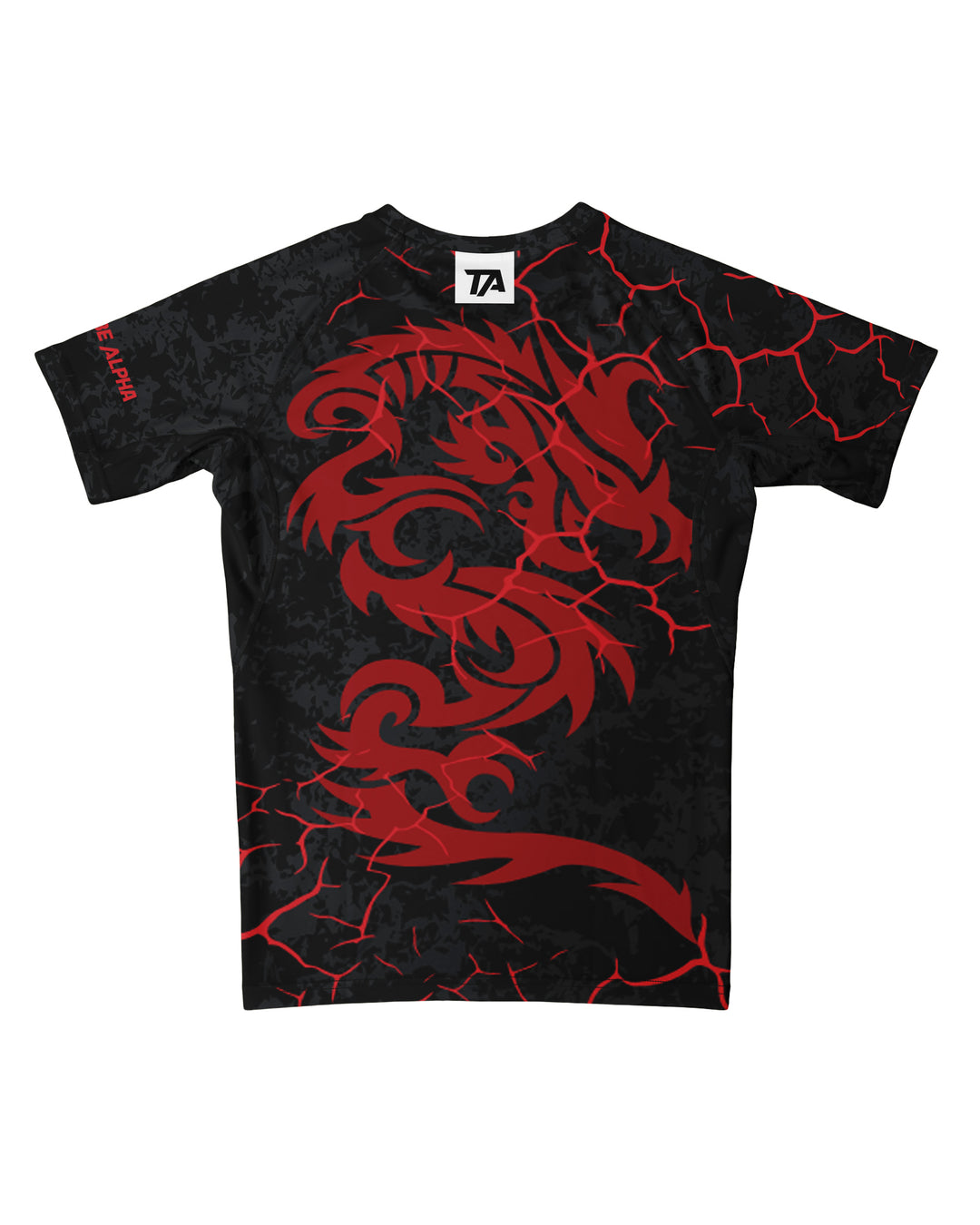 Rashguard - kratki rokavi Fight Club Ljubljana - The Dragon M/Ž (3 Colors)