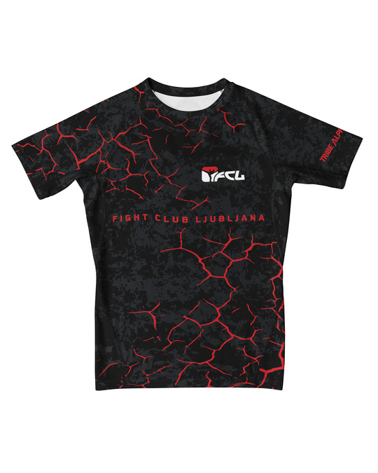 Rashguard - kratki rokavi Fight Club Ljubljana - The Dragon M/Ž (3 Colors)