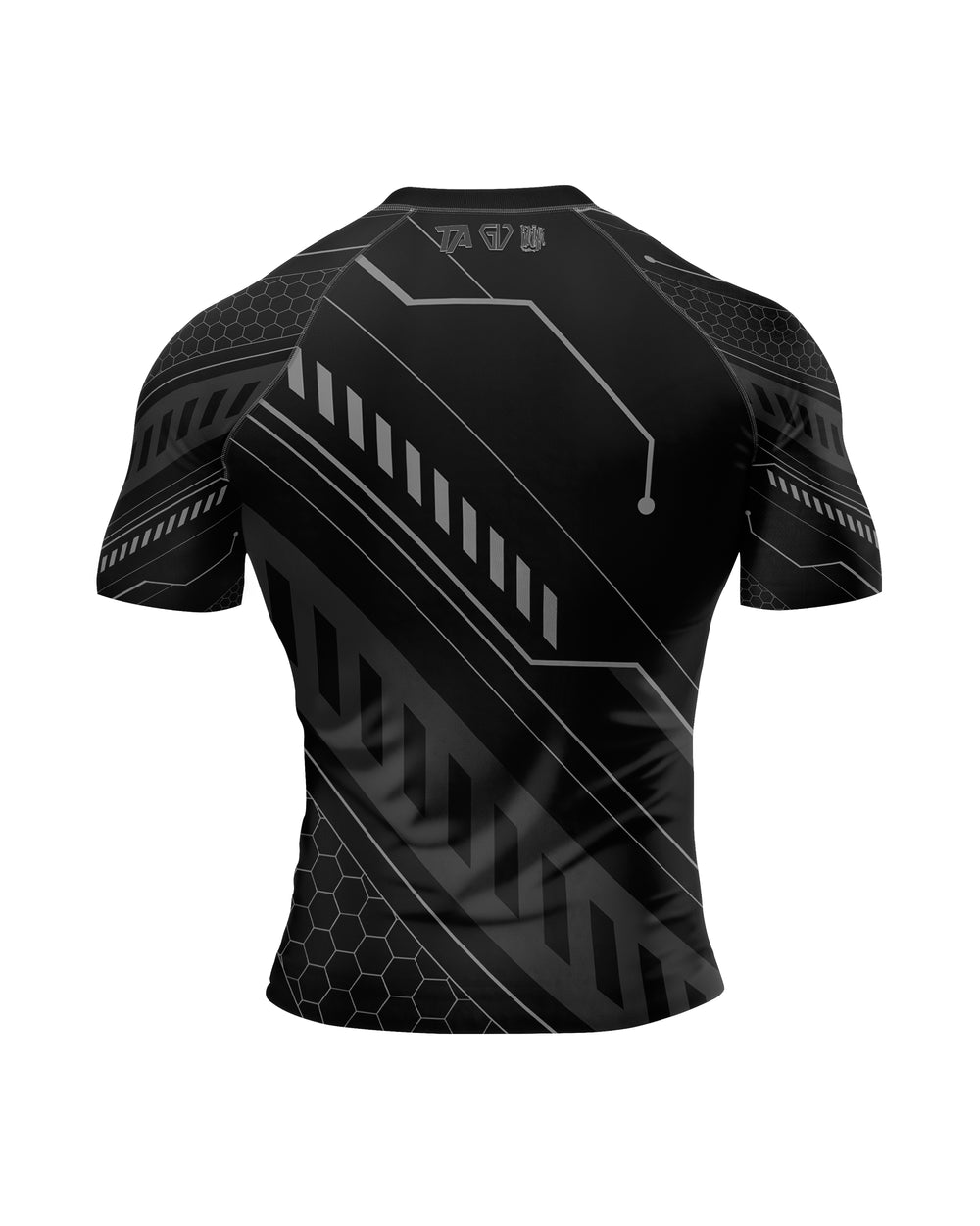 Limited Rashguard by BrINK x Gufe - Short Sleeves - Warhound M/Ž