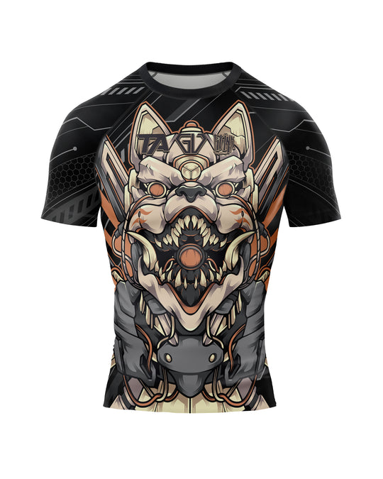 Limited Rashguard by BrINK x Gufe - Short Sleeves - Warhound M/Ž